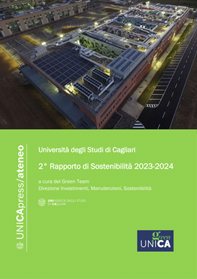 Copertina per 2° Rapporto di Sostenibilità 2023-2024