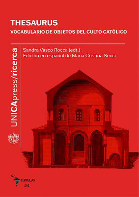 Copertina per THESAURUS:  Vocabulario de objetos del culto católico